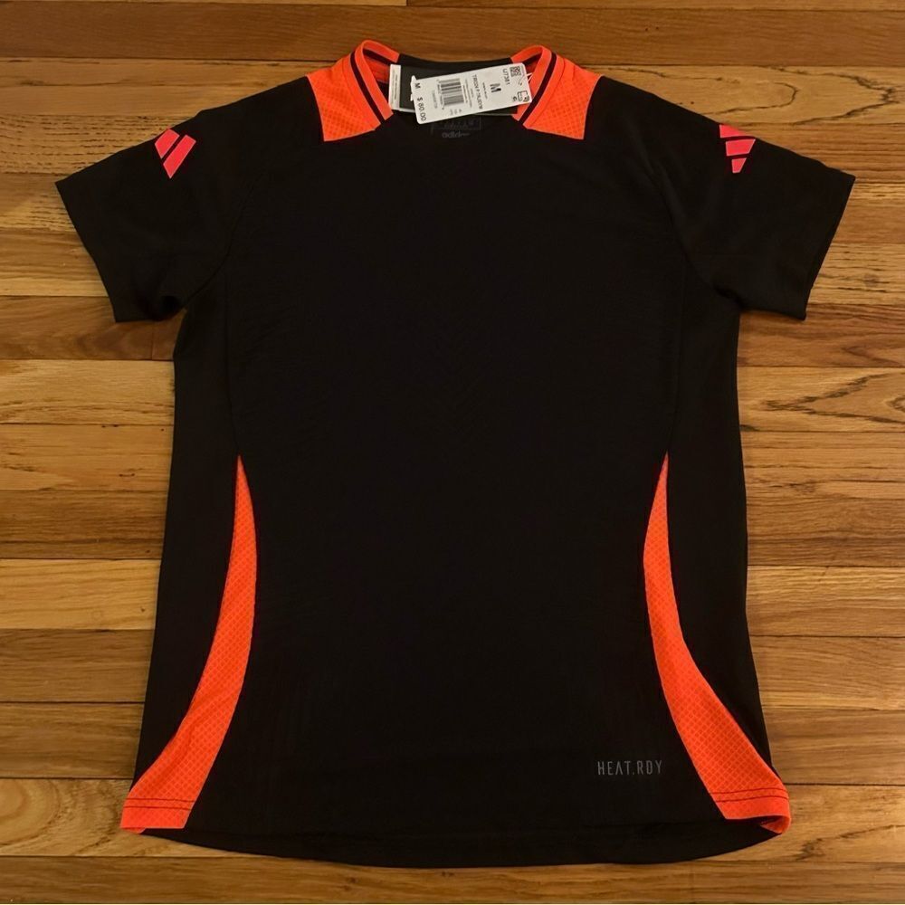 Adidas Tiro 24 Women’s Soccer Jersey Shirt Black Solar Red Size Medium IJ7381